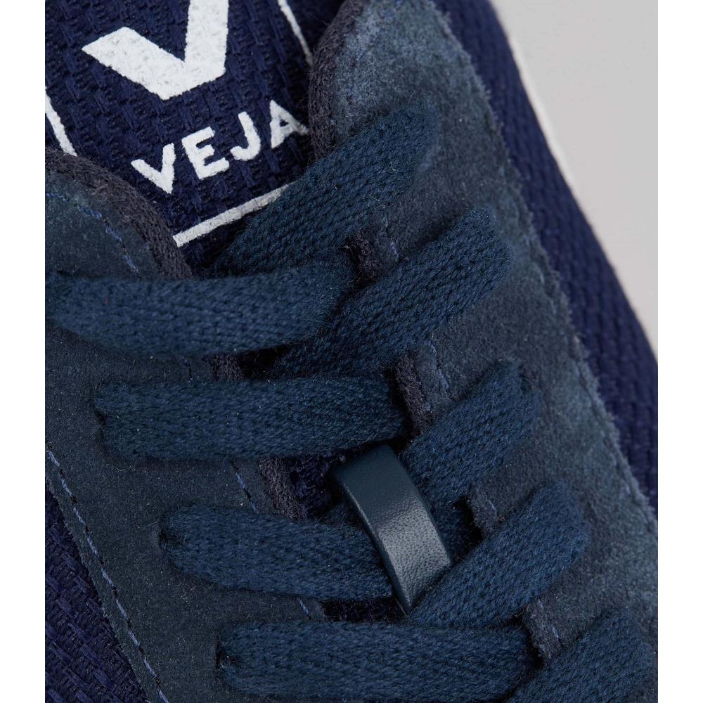 Veja LACES ORGANIC COTTON Sko Herre Blå | NO 206GSO